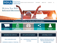 Tablet Screenshot of mtha.org